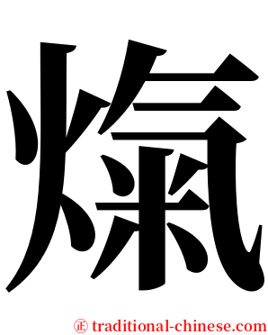 熂 serif font