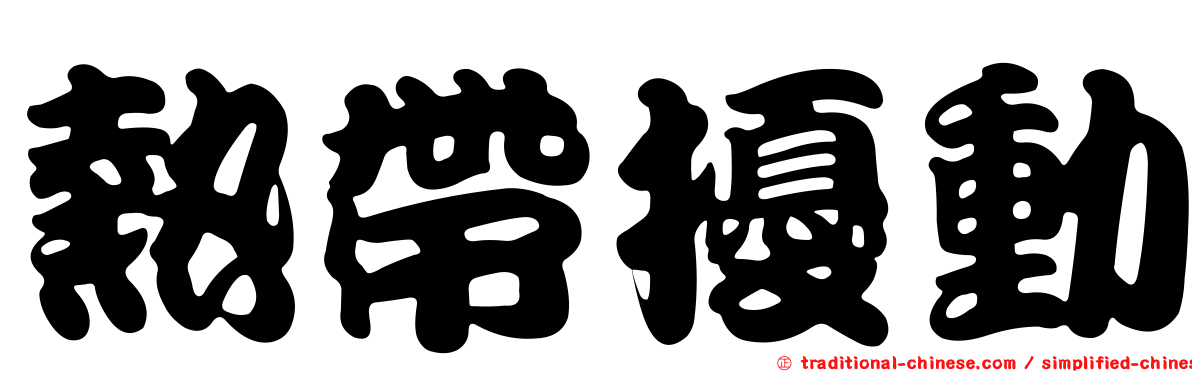 熱帶擾動