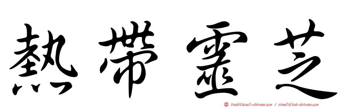 熱帶靈芝