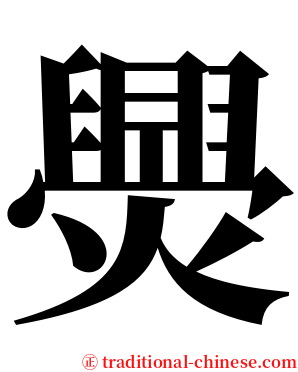 爂 serif font