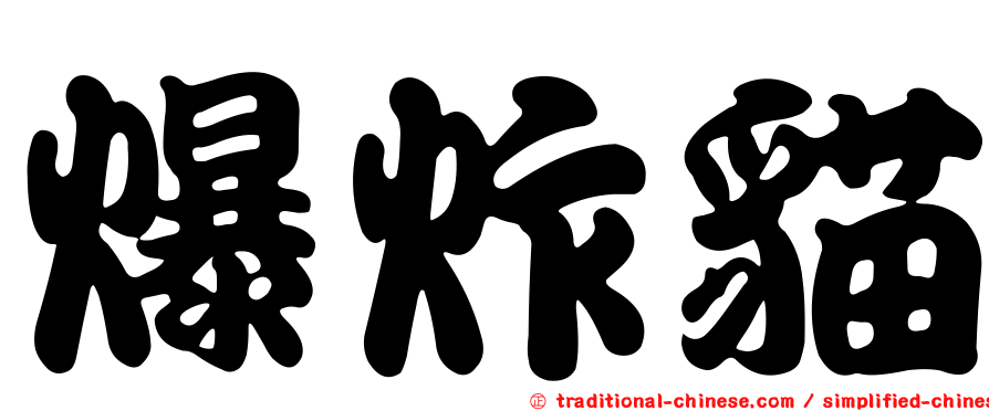 爆炸貓