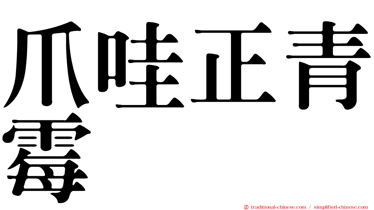爪哇正青霉