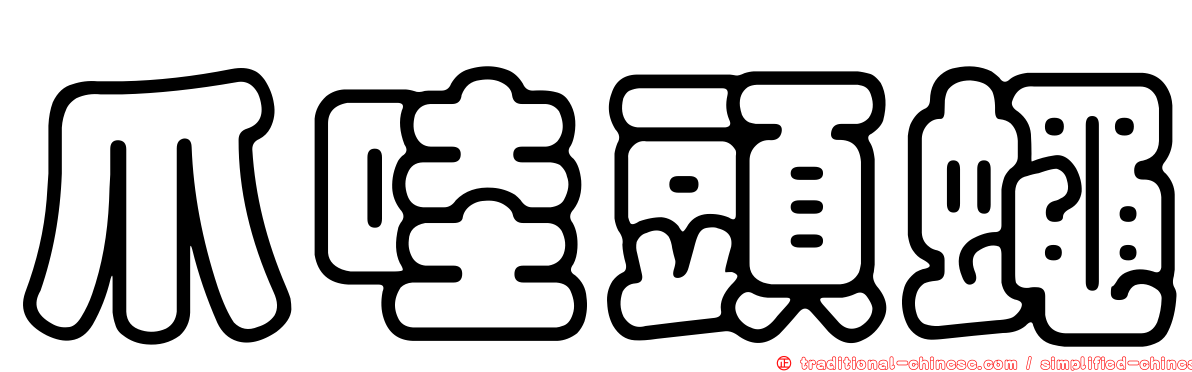 爪哇頭蠅