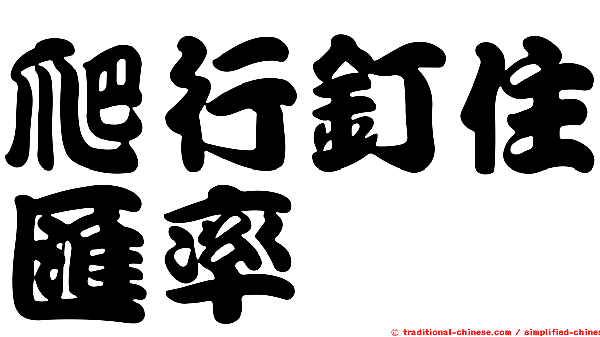 爬行釘住匯率