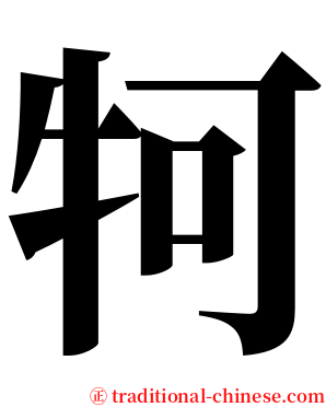 牱 serif font