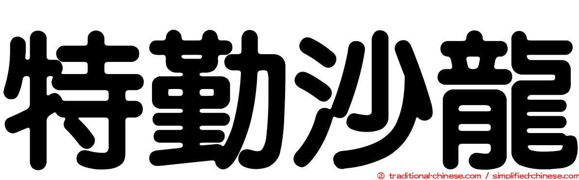 特勤沙龍