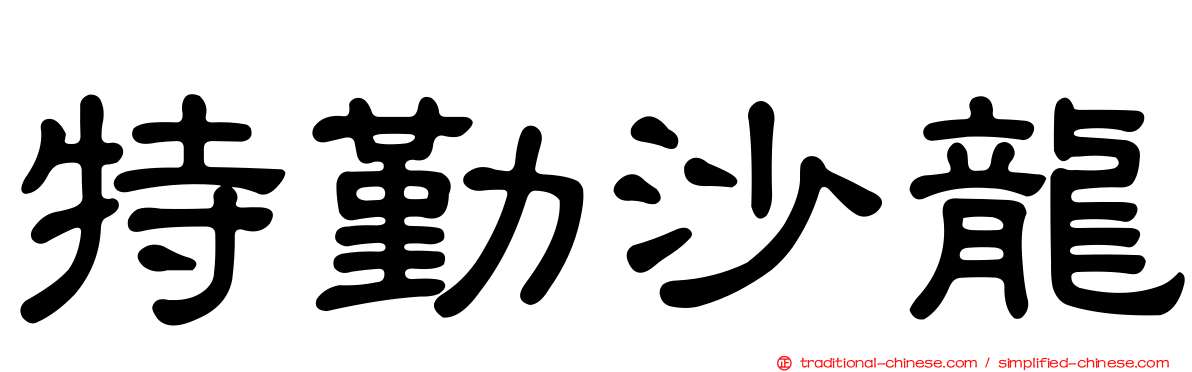 特勤沙龍