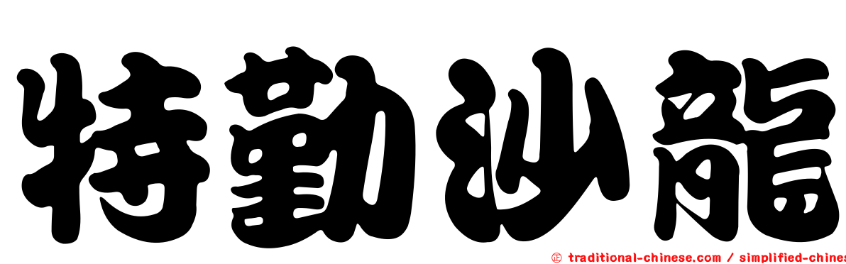 特勤沙龍