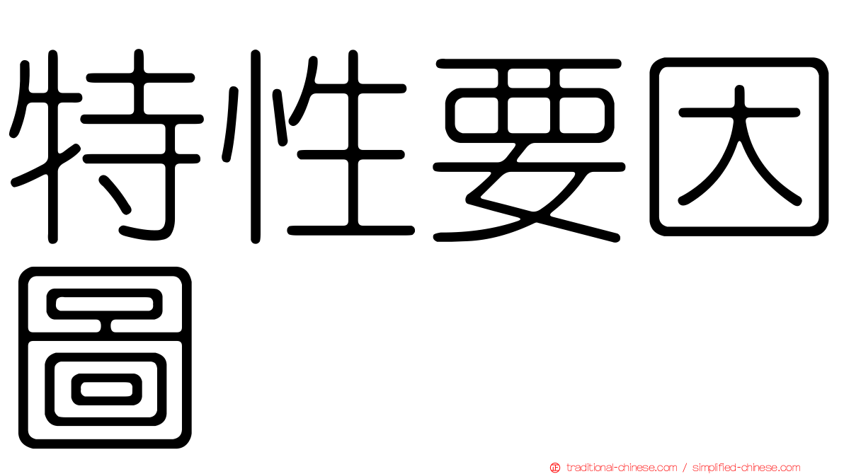 特性要因圖