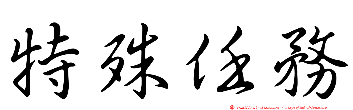 特殊任務