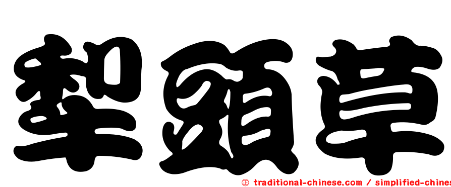 犁頭草