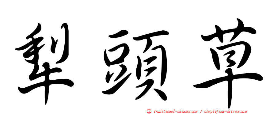犁頭草
