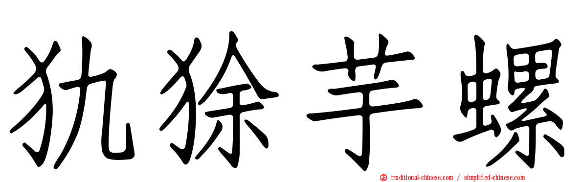 犰狳芋螺