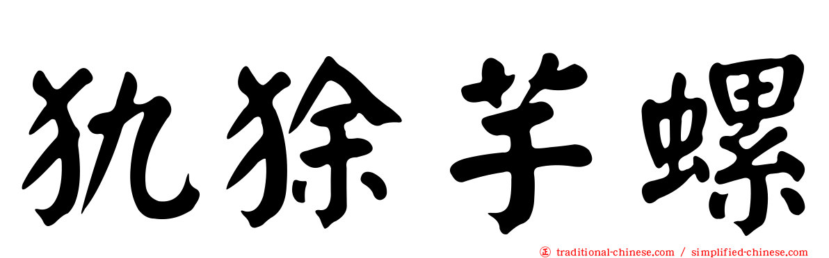 犰狳芋螺