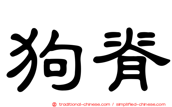 狗脊