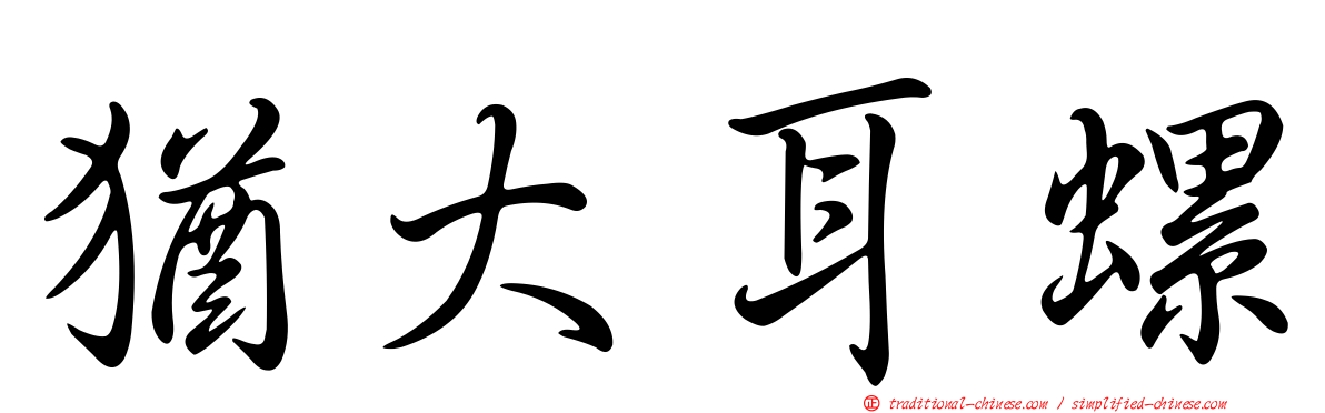 猶大耳螺