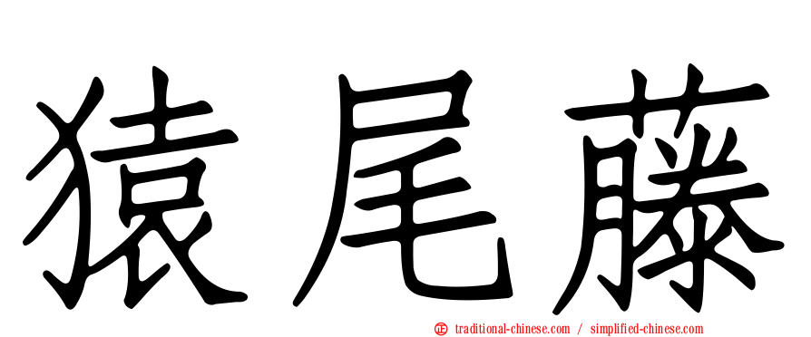 猿尾藤