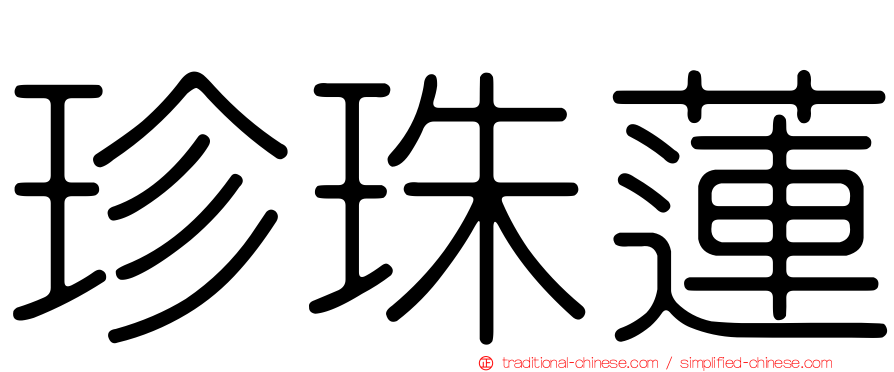 珍珠蓮