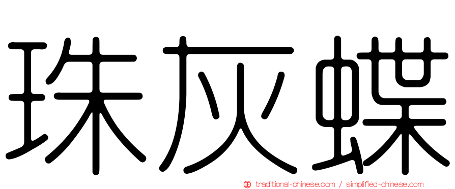 珠灰蝶