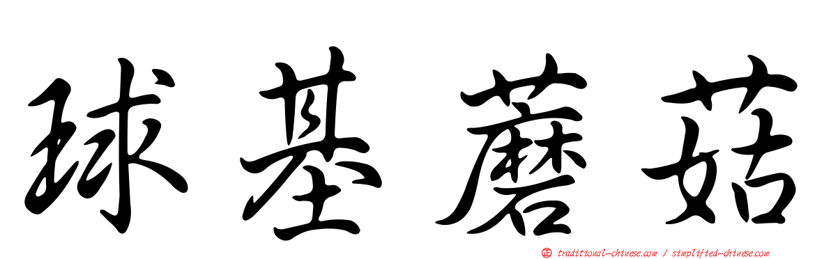 球基蘑菇