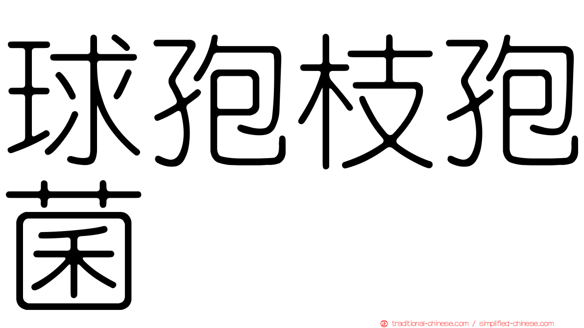 球孢枝孢菌