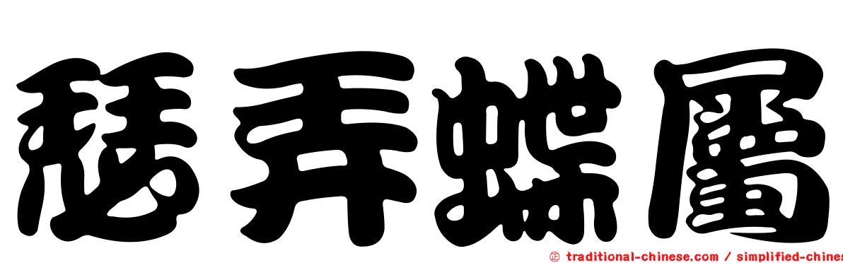 瑟弄蝶屬