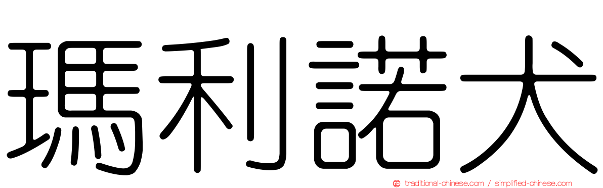 瑪利諾犬