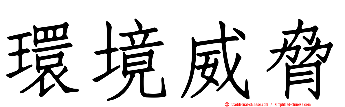 環境威脅