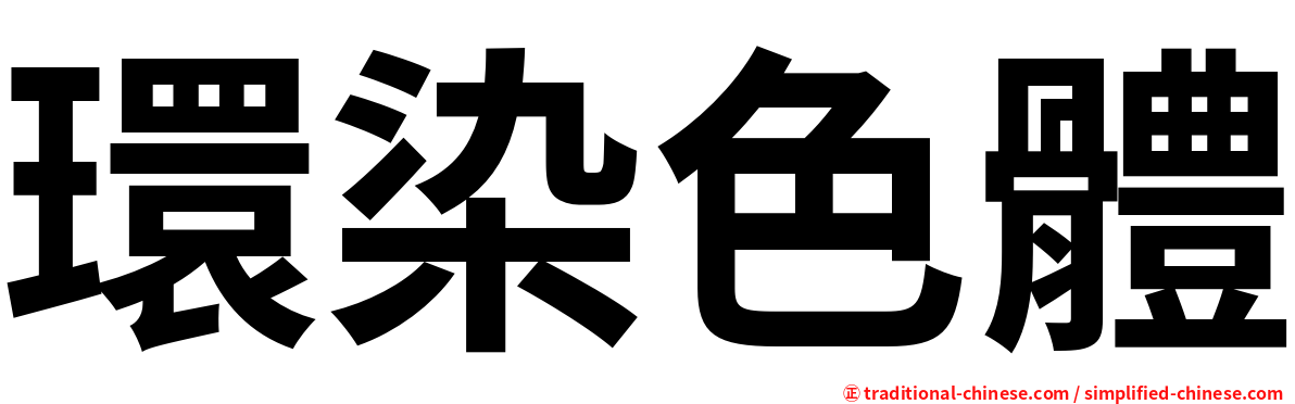 環染色體