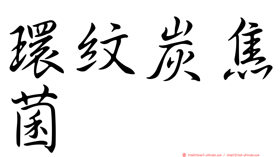 環紋炭焦菌