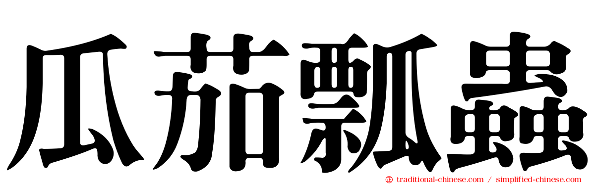 瓜茄瓢蟲