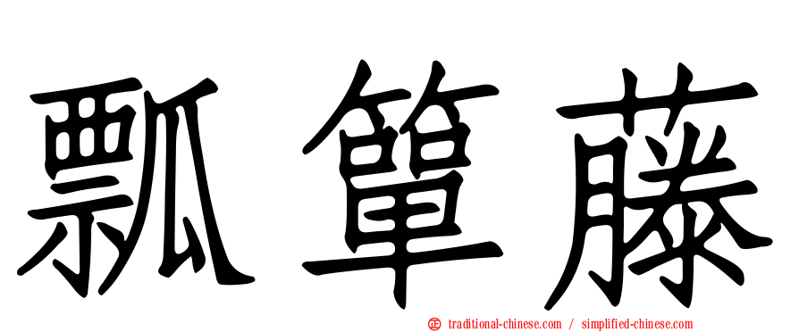 瓢簞藤