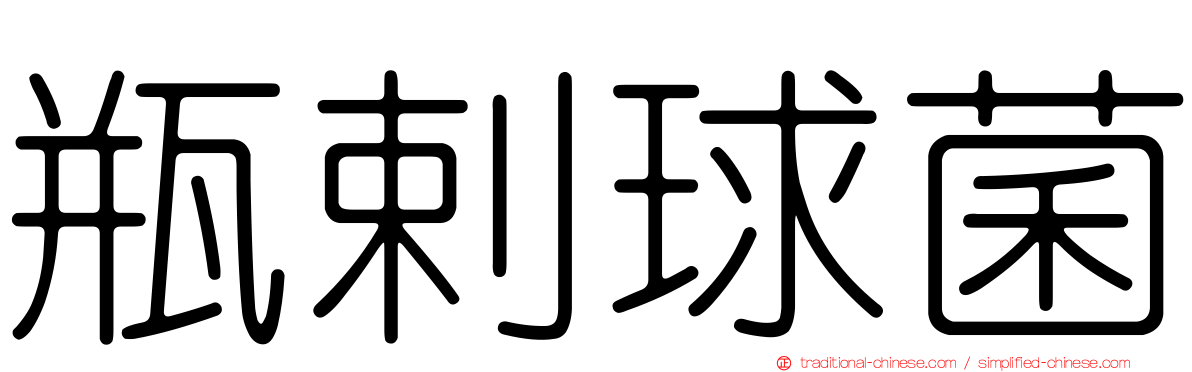瓶剌球菌