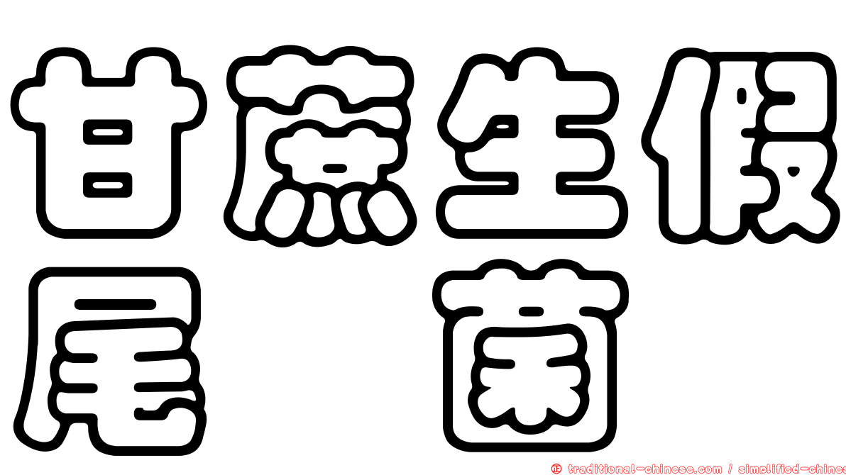 甘蔗生假尾孢菌