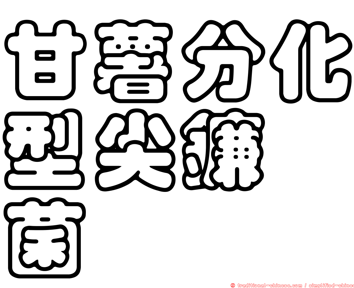 甘薯分化型尖鐮孢菌