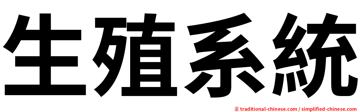 生殖系統