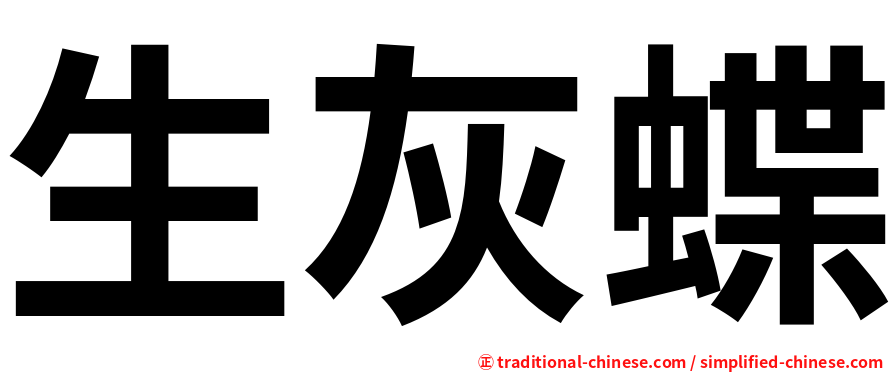 生灰蝶