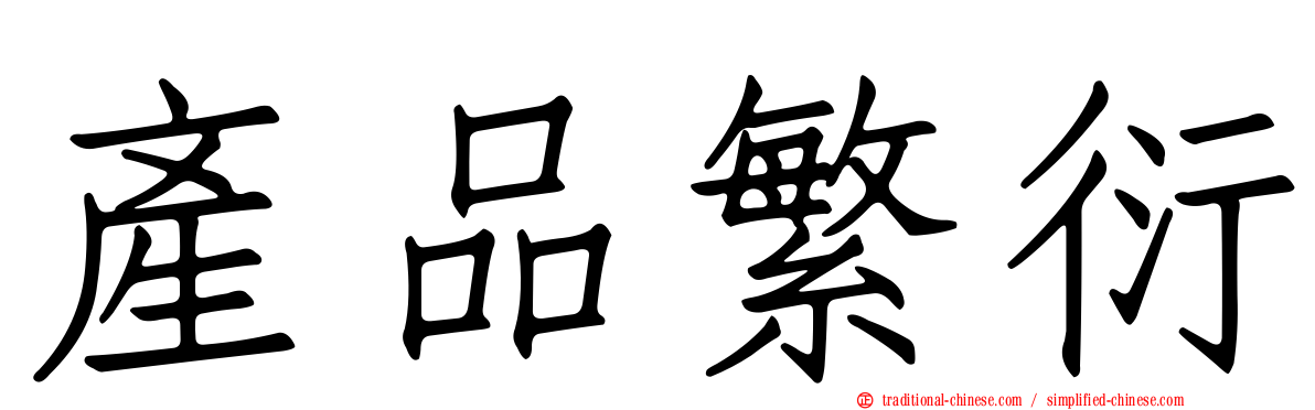 產品繁衍