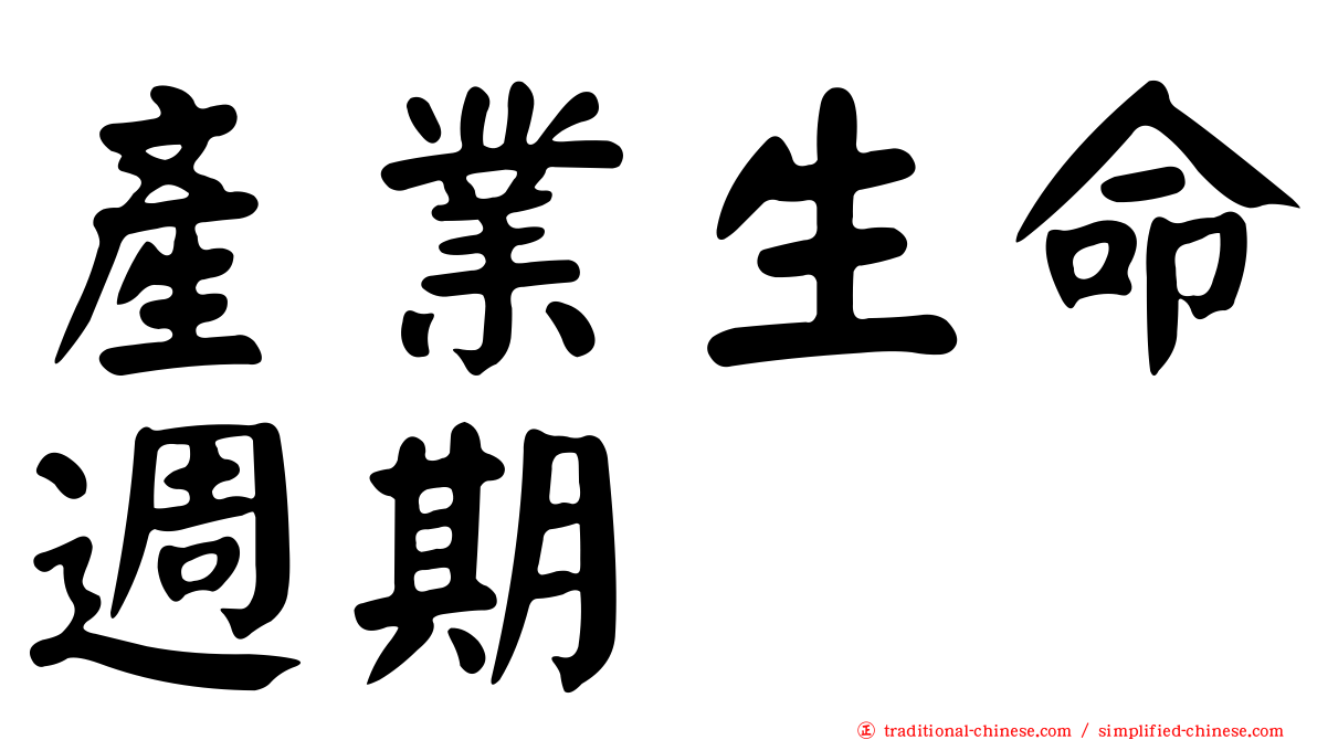 產業生命週期
