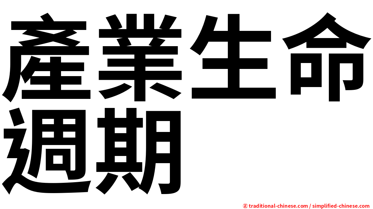 產業生命週期
