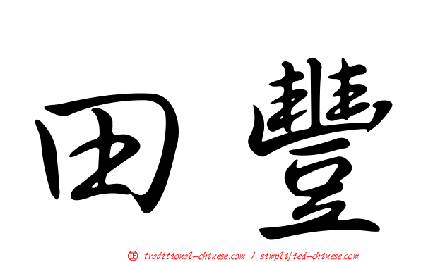 田豐