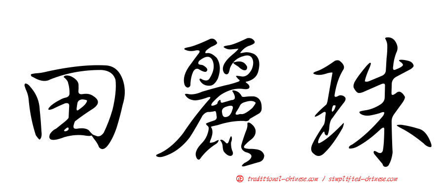 田麗珠