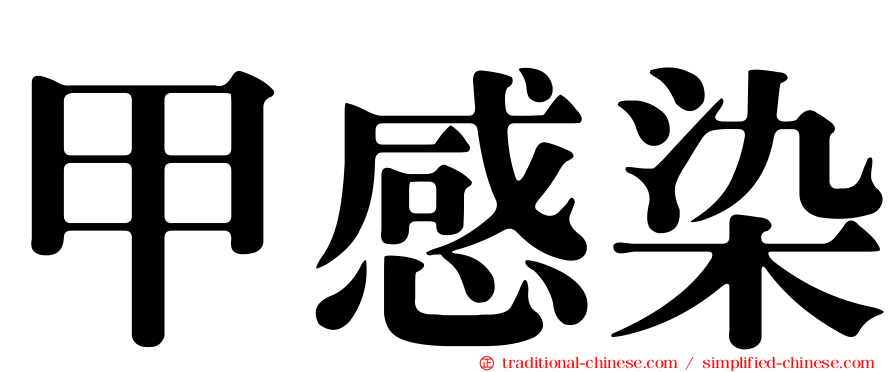 甲感染