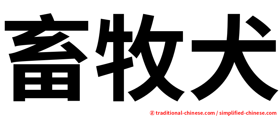 畜牧犬