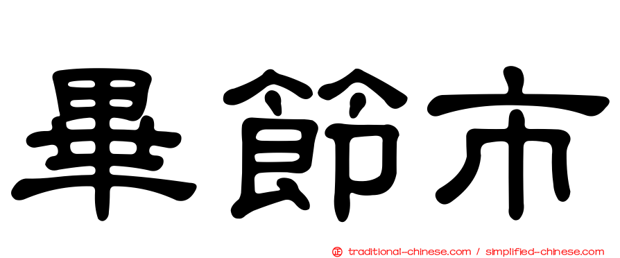 畢節市