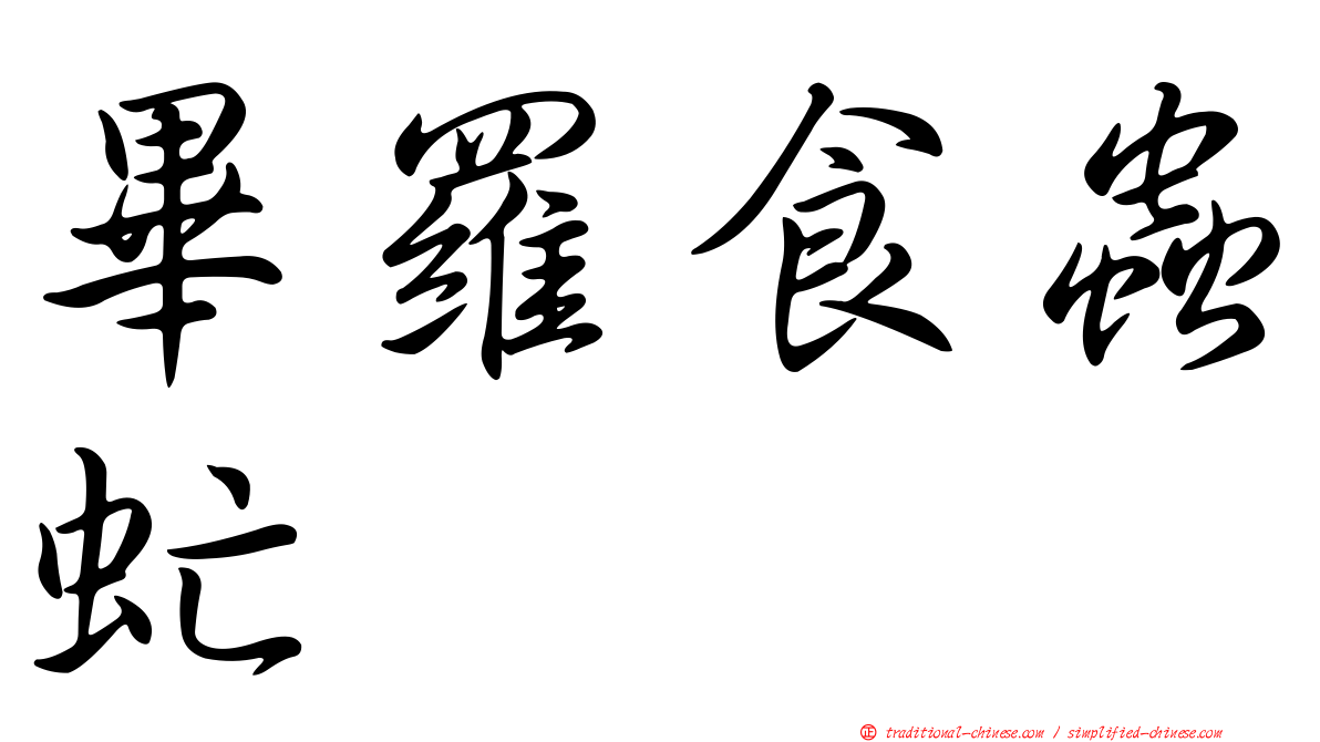 畢羅食蟲虻