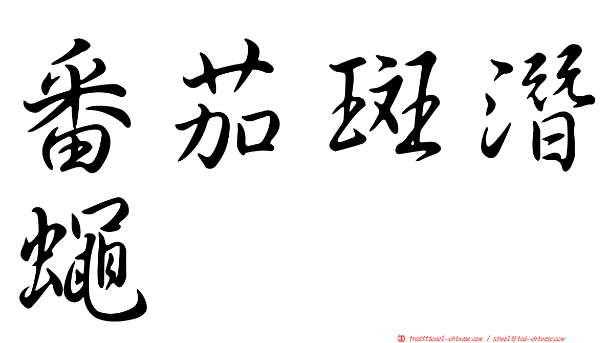 番茄斑潛蠅
