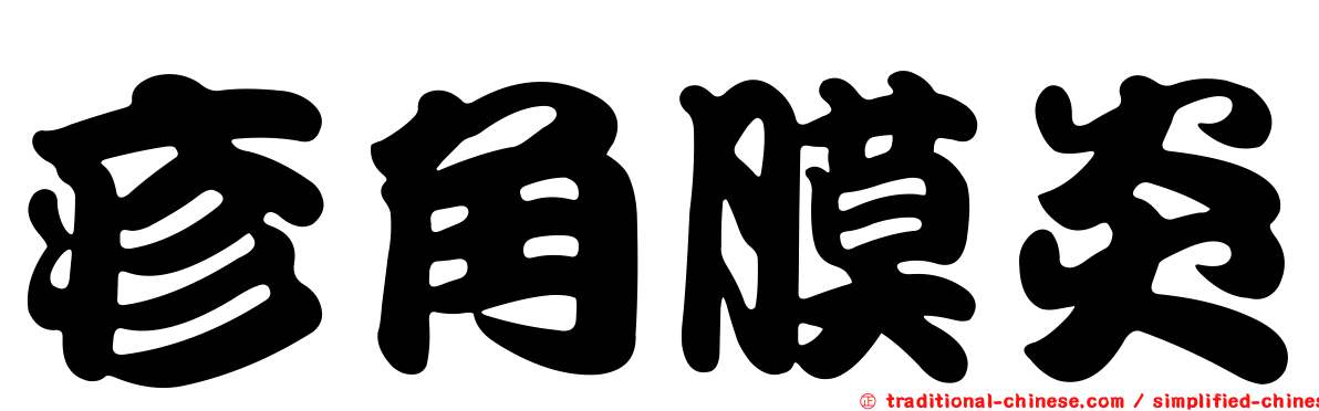 疹角膜炎