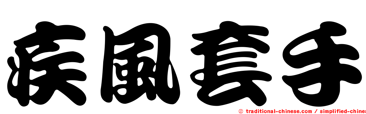 疾風套手