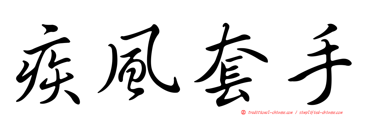 疾風套手
